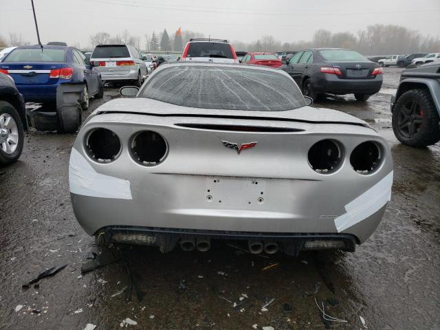 1G1YY24U055110232 - 2005 CHEVROLET CORVETTE SILVER photo 6