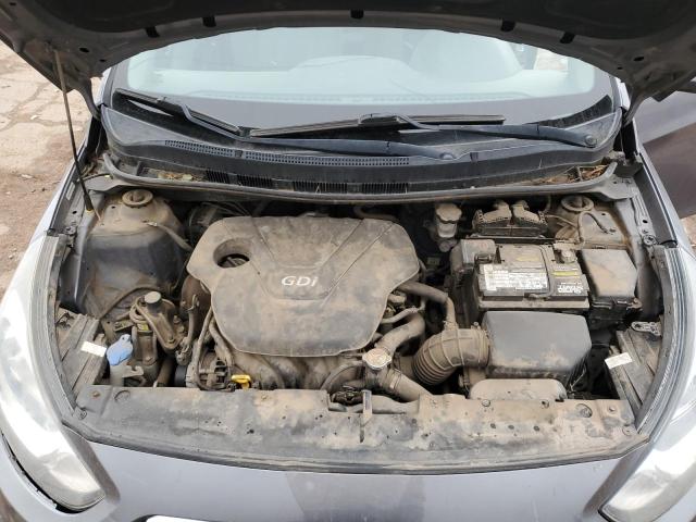 KMHCT4AE0EU673789 - 2014 HYUNDAI ACCENT GLS GRAY photo 11