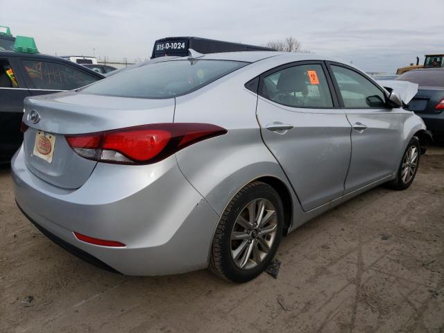 KMHDH4AE7EU054208 - 2014 HYUNDAI ELANTRA SE SILVER photo 3