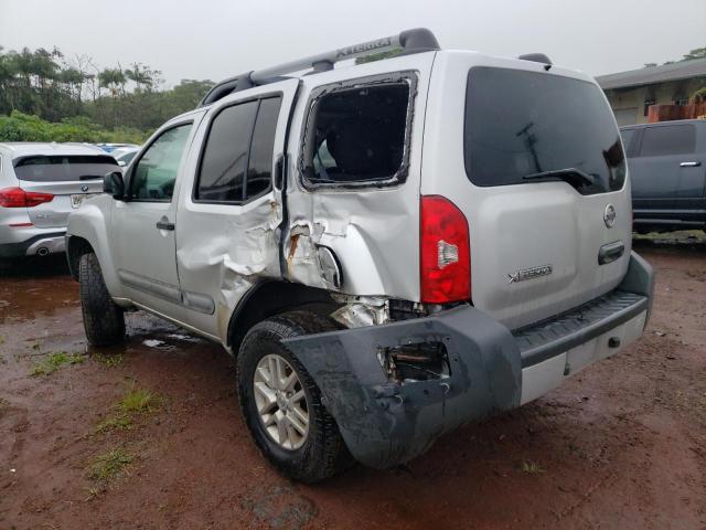 5N1AN0NW4EN814984 - 2014 NISSAN XTERRA X SILVER photo 2