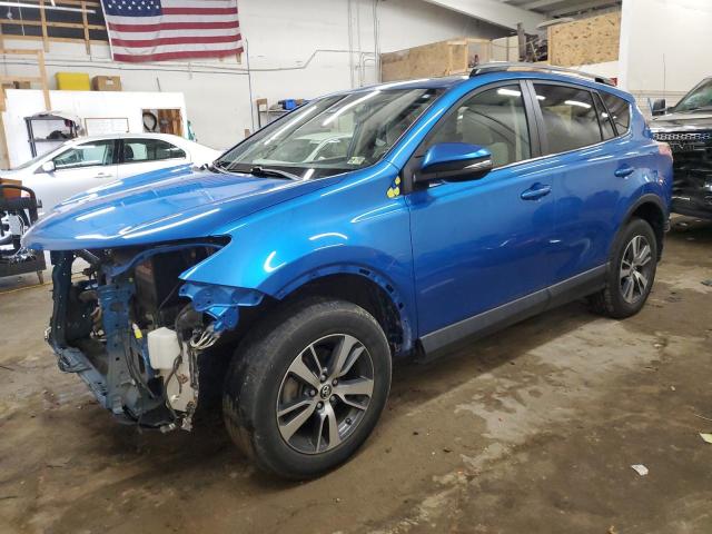 JTMWFREVXJJ192847 - 2018 TOYOTA RAV4 ADVENTURE BLUE photo 1