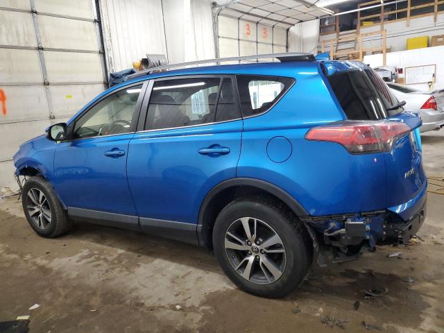 JTMWFREVXJJ192847 - 2018 TOYOTA RAV4 ADVENTURE BLUE photo 2