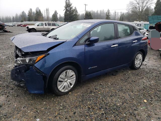 1N4AZ1CP3JC313719 - 2018 NISSAN LEAF S BLUE photo 1