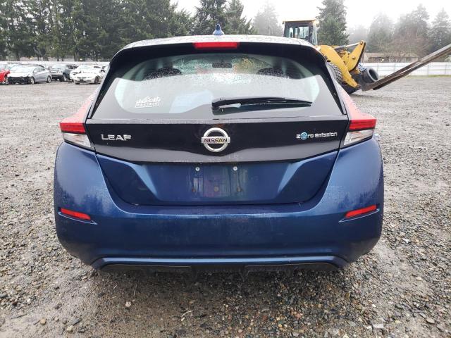 1N4AZ1CP3JC313719 - 2018 NISSAN LEAF S BLUE photo 6