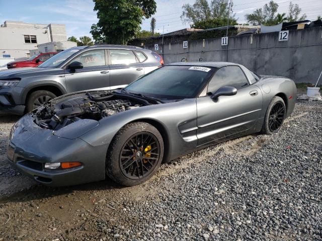 1G1YY22GX35127565 - 2003 CHEVROLET CORVETTE CHARCOAL photo 1