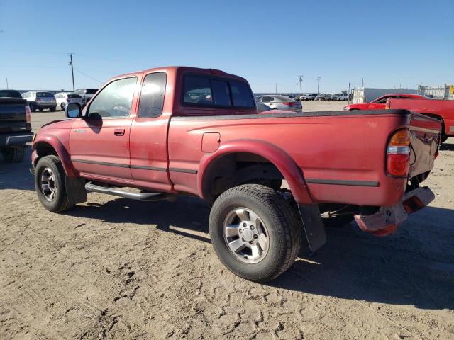 5TESN92N21Z875461 - 2001 TOYOTA TACOMA XTRACAB PRERUNNER RED photo 2