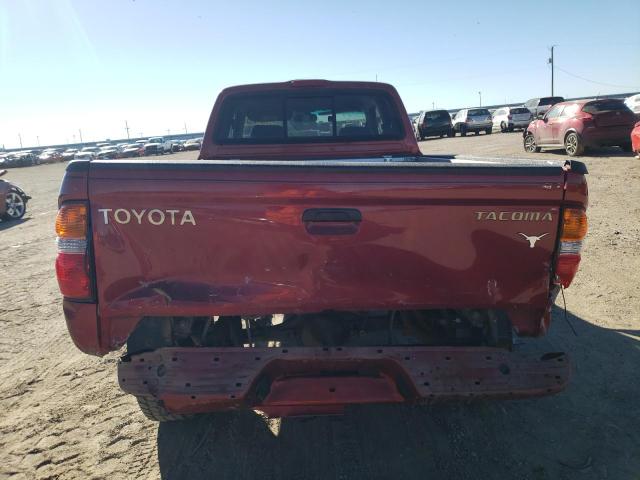 5TESN92N21Z875461 - 2001 TOYOTA TACOMA XTRACAB PRERUNNER RED photo 6