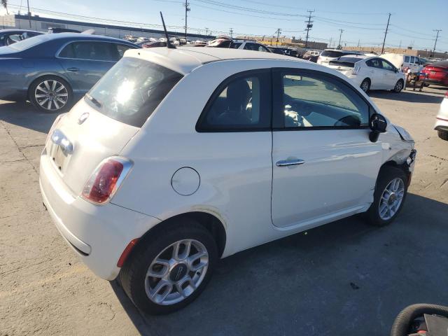 3C3CFFAR3FT613466 - 2015 FIAT 500 POP WHITE photo 3