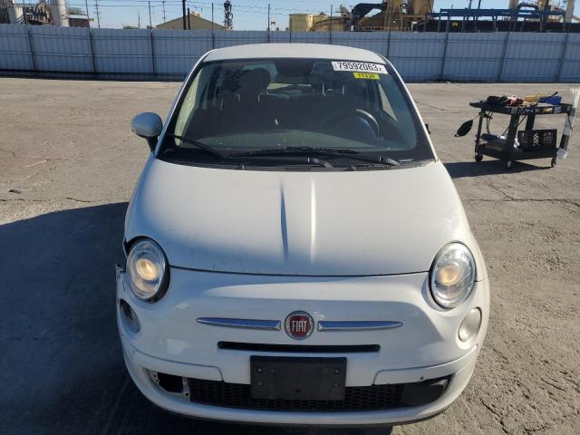 3C3CFFAR3FT613466 - 2015 FIAT 500 POP WHITE photo 5