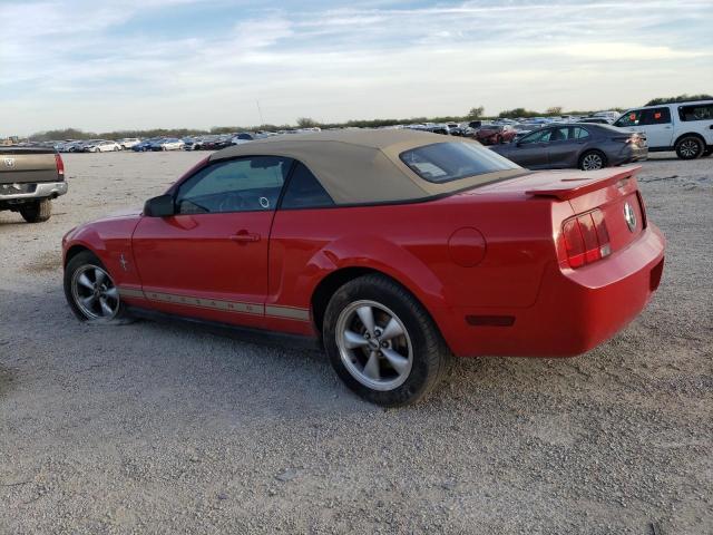 1ZVFT84N175228573 - 2007 FORD MUSTANG RED photo 2