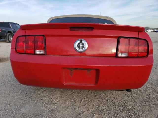 1ZVFT84N175228573 - 2007 FORD MUSTANG RED photo 6