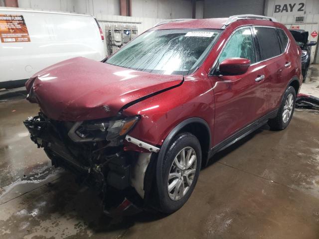 5N1AT2MV6JC740743 - 2018 NISSAN ROGUE S RED photo 1