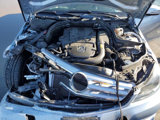 WDDGF4HB0DA793896 - 2013 MERCEDES-BENZ C 250 SILVER photo 11