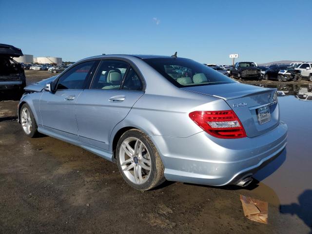 WDDGF4HB0DA793896 - 2013 MERCEDES-BENZ C 250 SILVER photo 2