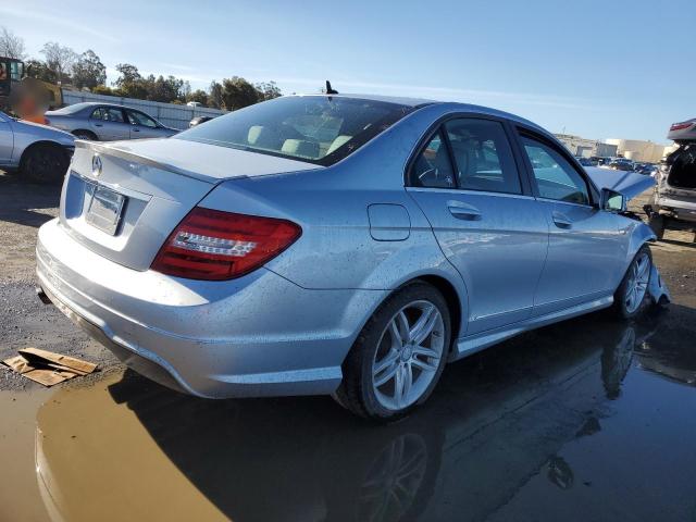 WDDGF4HB0DA793896 - 2013 MERCEDES-BENZ C 250 SILVER photo 3