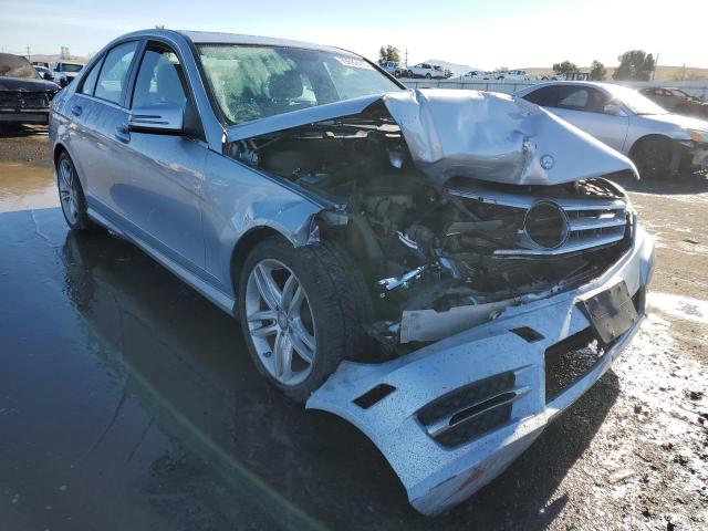 WDDGF4HB0DA793896 - 2013 MERCEDES-BENZ C 250 SILVER photo 4