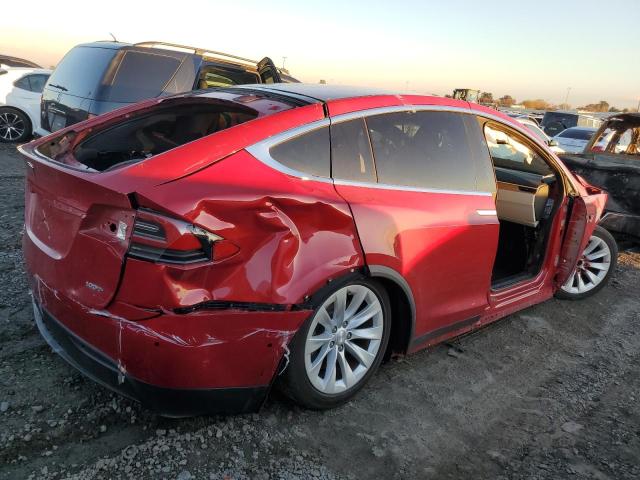 5YJXCDE27LF249702 - 2020 TESLA MODEL X RED photo 3