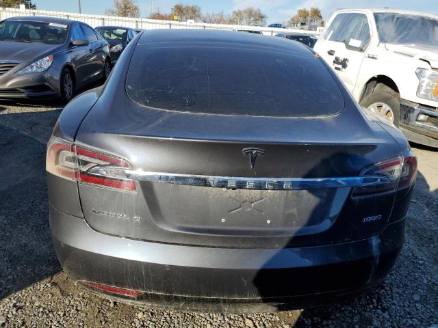 5YJSA1E23HF232031 - 2017 TESLA MODEL S GRAY photo 6