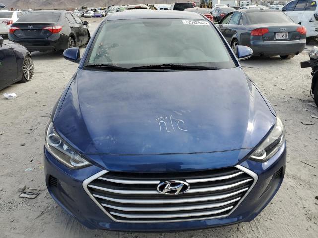 5NPD74LF8HH077752 - 2017 HYUNDAI ELANTRA SE BLUE photo 5