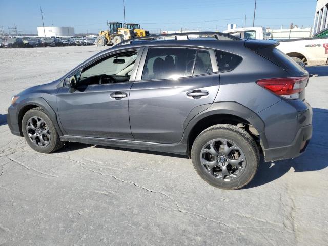 JF2GTHRC4NH259067 - 2022 SUBARU CROSSTREK SPORT GRAY photo 2