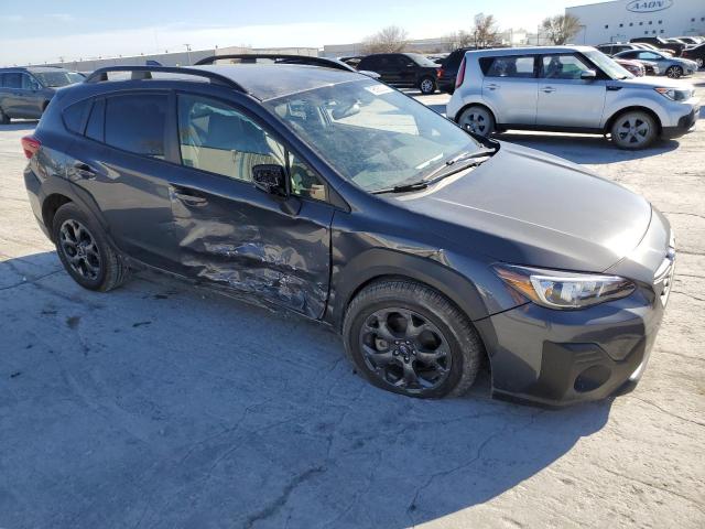 JF2GTHRC4NH259067 - 2022 SUBARU CROSSTREK SPORT GRAY photo 4