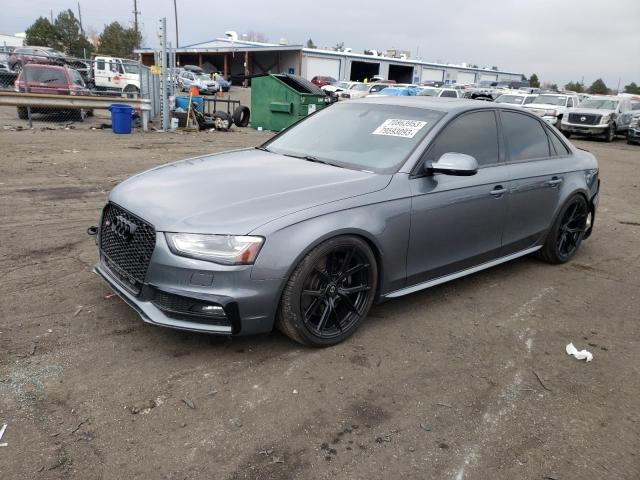 WAUBGAFL4EA132155 - 2014 AUDI S4 PREMIUM PLUS GRAY photo 1