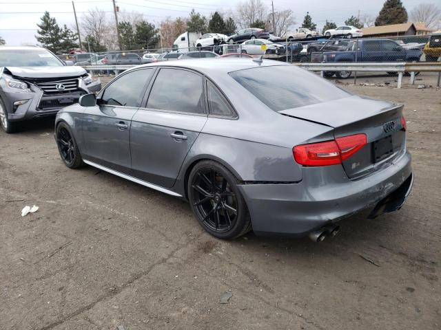 WAUBGAFL4EA132155 - 2014 AUDI S4 PREMIUM PLUS GRAY photo 2