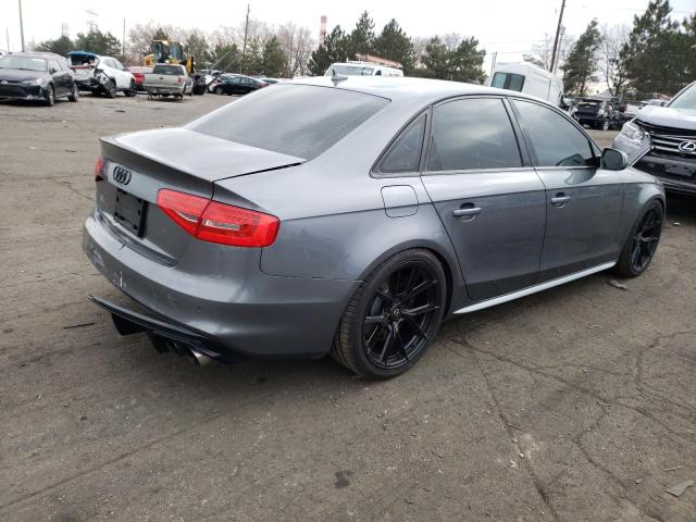 WAUBGAFL4EA132155 - 2014 AUDI S4 PREMIUM PLUS GRAY photo 3