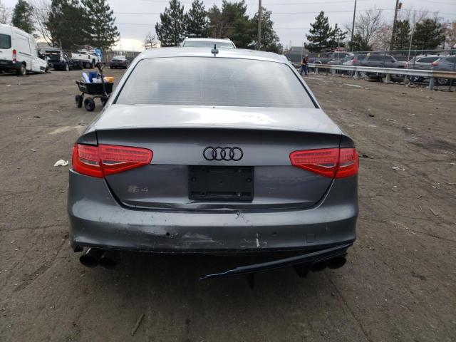 WAUBGAFL4EA132155 - 2014 AUDI S4 PREMIUM PLUS GRAY photo 6