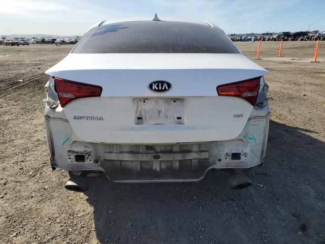 KNAGM4A70D5333682 - 2013 KIA OPTIMA LX WHITE photo 6