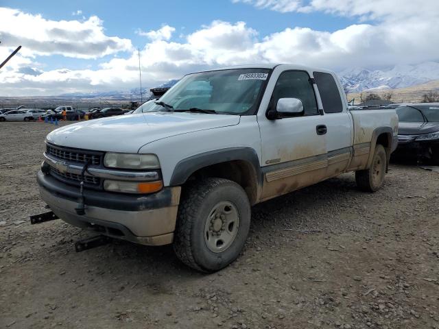 1GCGK29UXYE387018 - 2000 CHEVROLET SILVERADO K2500 WHITE photo 1