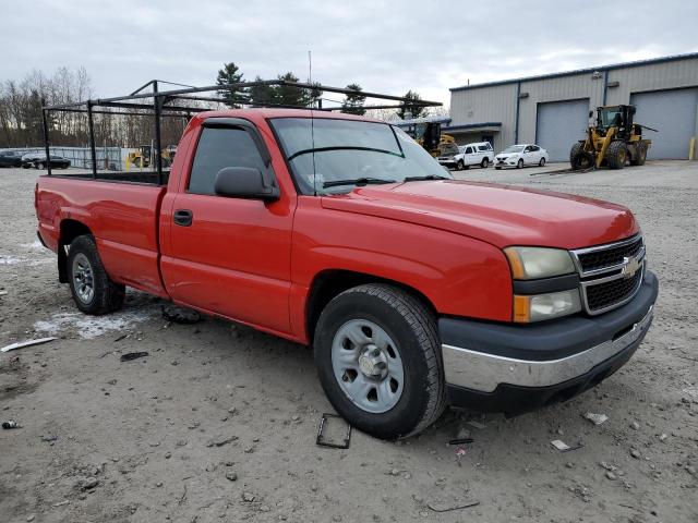 1GCEC14X16Z104950 - 2006 CHEVROLET SILVERADO C1500 RED photo 4