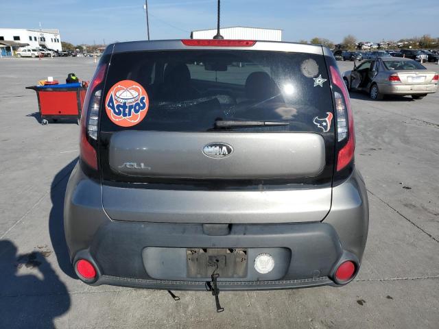 KNDJN2A22E7060636 - 2014 KIA SOUL GRAY photo 6