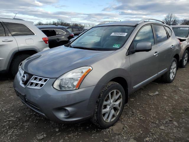 JN8AS5MV7CW362236 - 2012 NISSAN ROGUE SELE S GRAY photo 1