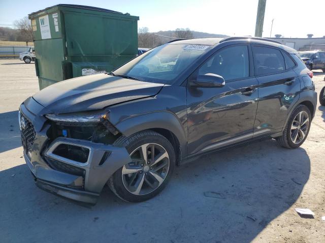 KM8K3CA54MU733660 - 2021 HYUNDAI KONA LIMITED GRAY photo 1