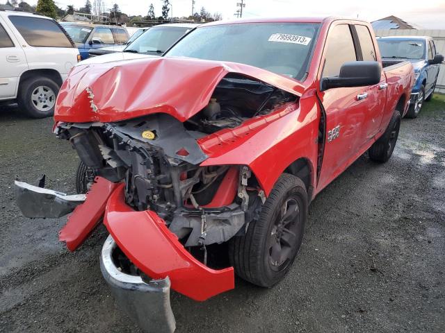 1C6RR7GTXGS244752 - 2016 RAM 1500 SLT RED photo 1