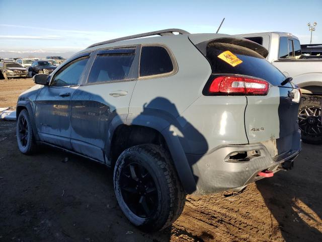 1C4PJMBS3FW673050 - 2015 JEEP CHEROKEE TRAILHAWK GRAY photo 2