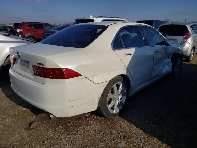 JH4CL96904C043724 - 2004 ACURA TSX WHITE photo 3