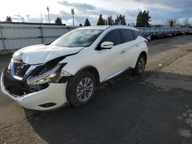 5N1AZ2MG7HN119977 - 2017 NISSAN MURANO S WHITE photo 1