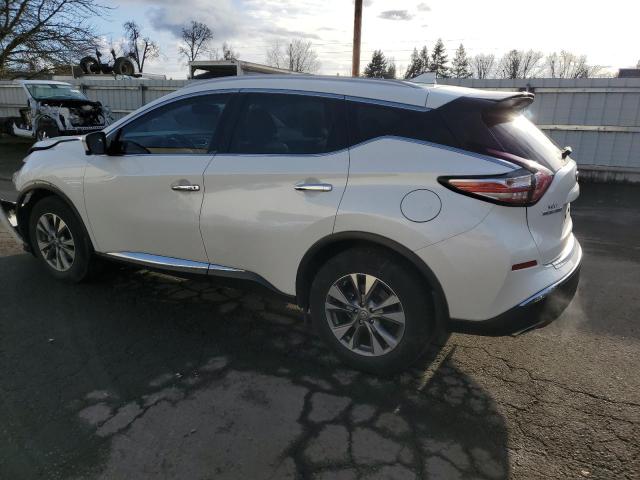 5N1AZ2MG7HN119977 - 2017 NISSAN MURANO S WHITE photo 2