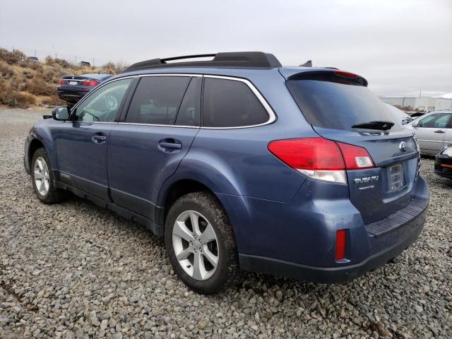 4S4BRBHC9D3231973 - 2013 SUBARU OUTBACK 2.5I PREMIUM BLUE photo 2