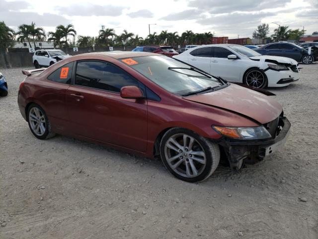 2HGFG21517H707353 - 2007 HONDA CIVIC SI RED photo 4