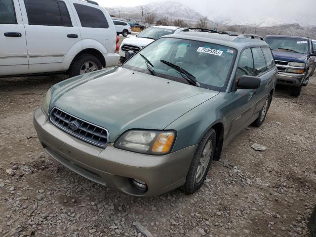 4S3BH675637657094 - 2003 SUBARU LEGACY OUTBACK AWP 绿色 照片 1