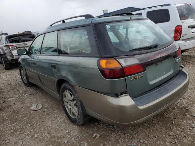 4S3BH675637657094 - 2003 SUBARU LEGACY OUTBACK AWP 绿色 照片 2