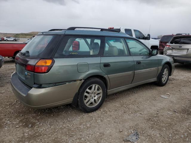 4S3BH675637657094 - 2003 SUBARU LEGACY OUTBACK AWP 绿色 照片 3