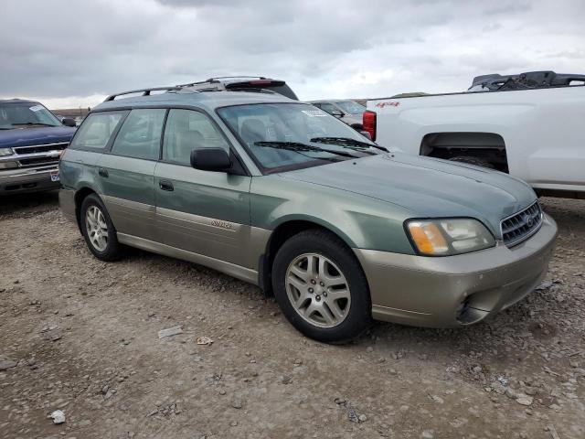 4S3BH675637657094 - 2003 SUBARU LEGACY OUTBACK AWP 绿色 照片 4