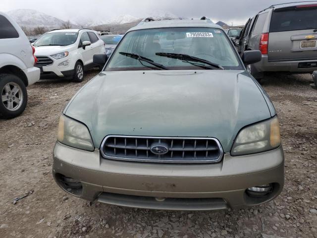4S3BH675637657094 - 2003 SUBARU LEGACY OUTBACK AWP 绿色 照片 5