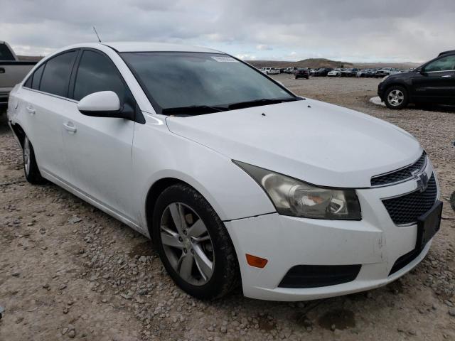 1G1P75SZ9E7257135 - 2014 CHEVROLET CRUZE WHITE photo 4