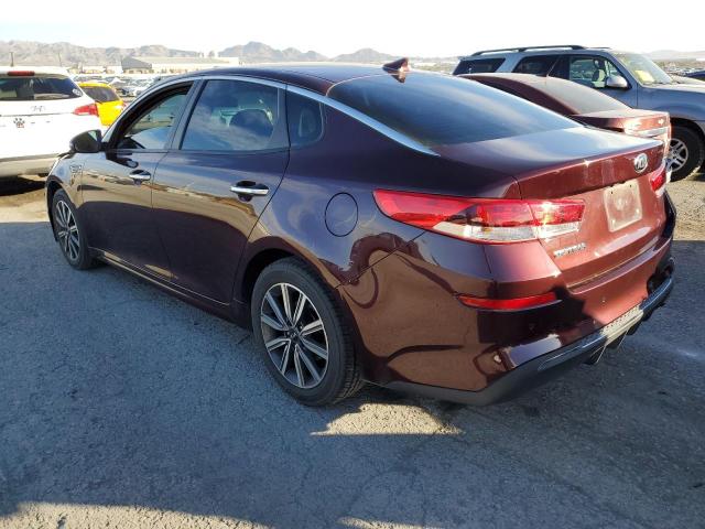 5XXGT4L32KG353649 - 2019 KIA OPTIMA LX BURGUNDY photo 2