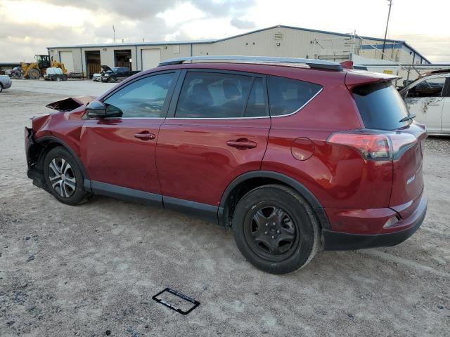 2T3ZFREV7JW415635 - 2018 TOYOTA RAV4 LE RED photo 2